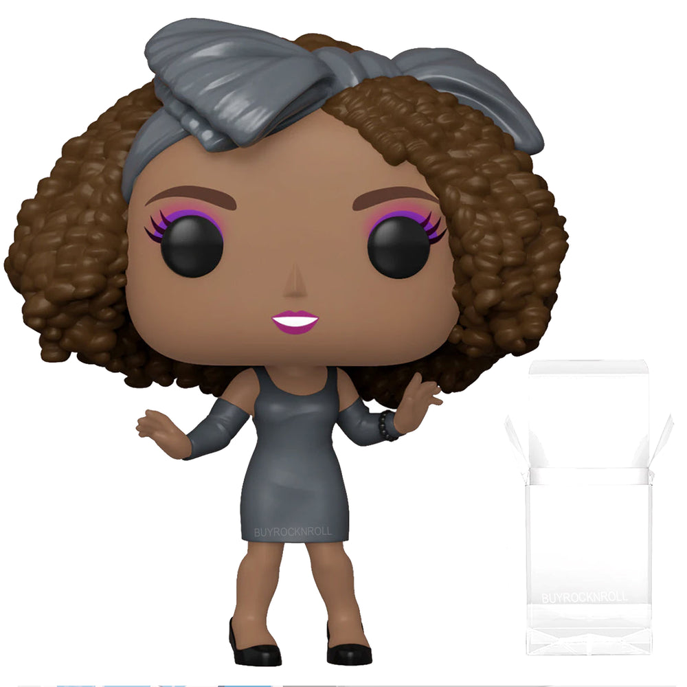Whitney Houston Collectible 2022 Handpicked Funko Pop Icons How Will I Know Figure #70 in a Protector