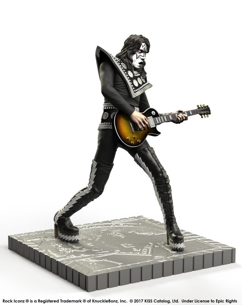 KISS Collectible 2017 KnuckleBonz Rock Iconz Hotter Than Hell Ace Frehley Statue #99 of 3000