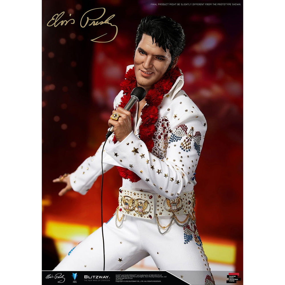 Elvis Presley Collectible 2021 Blitzway "Elvis Presley" 1/4 Superb Scale Statue