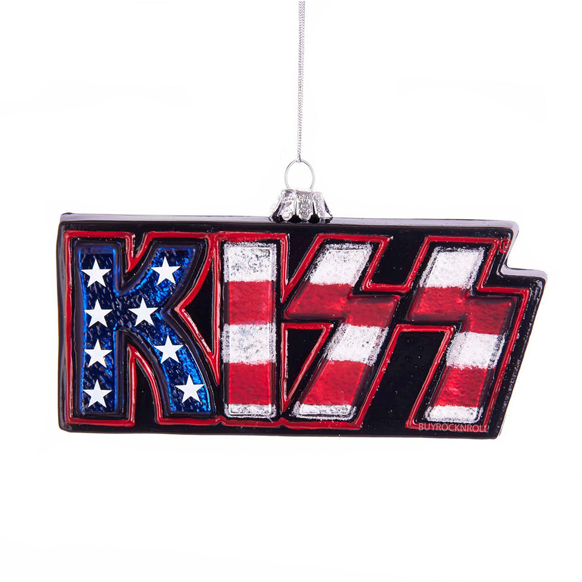 KISS Collectible 2018 Kurt Adler KISS Logo Christmas 5