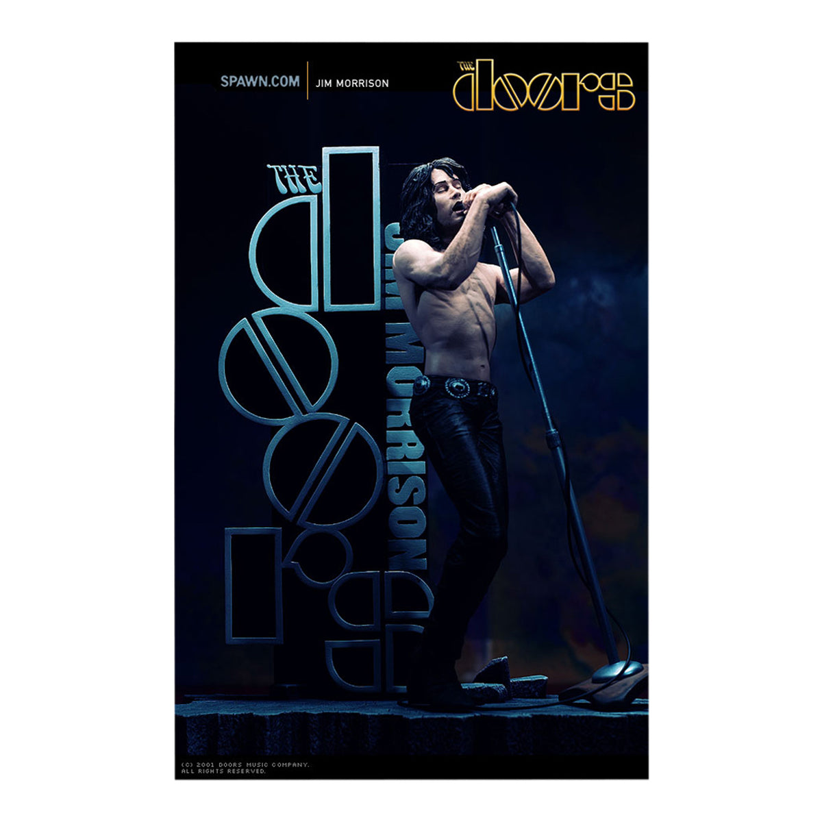 The Doors Collectible: 2001 McFarlane Spawn Lizard King Jim Morrison 7