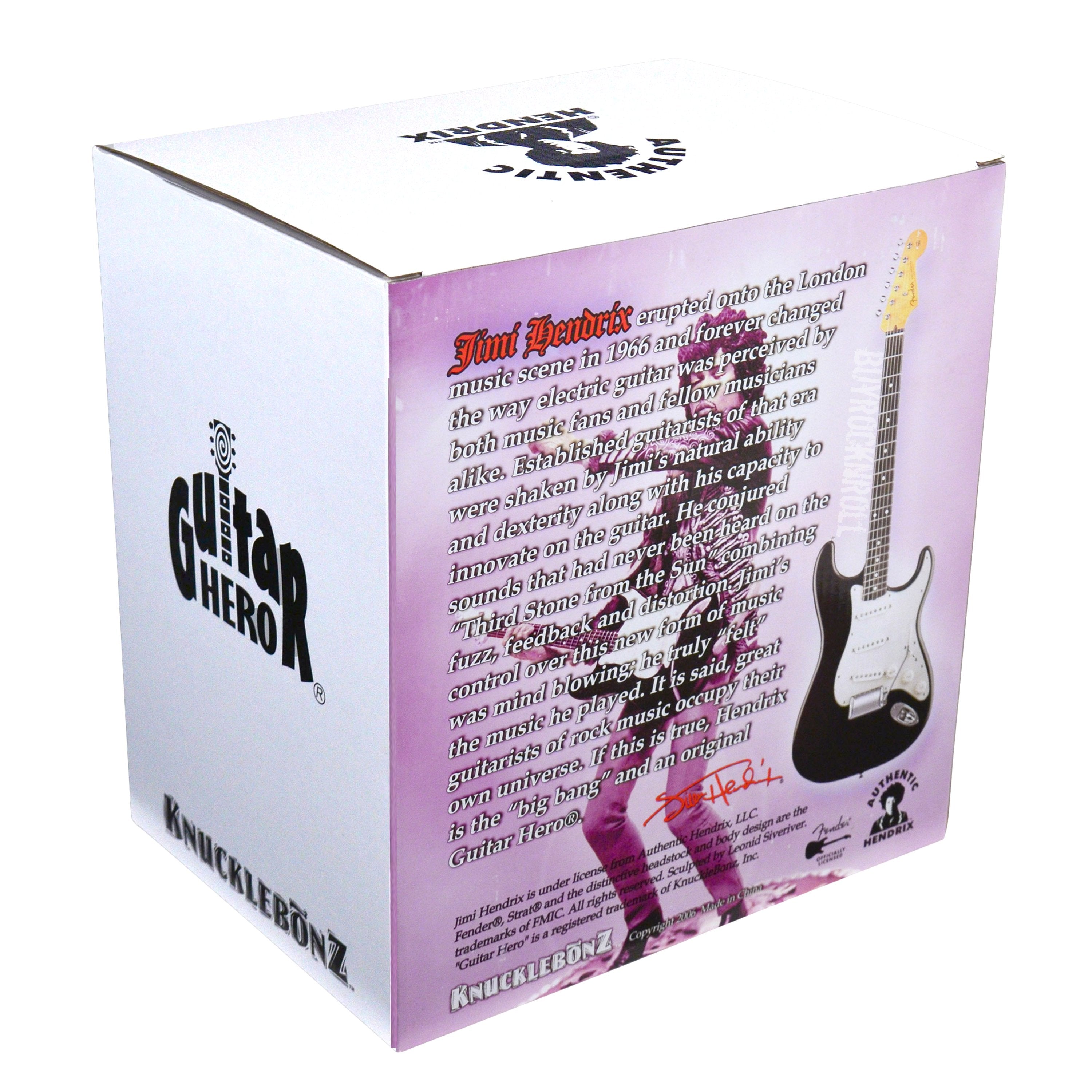 2006 KnuckleBonz Jimi Hendrix Nostalgia Statue - Limited Edition