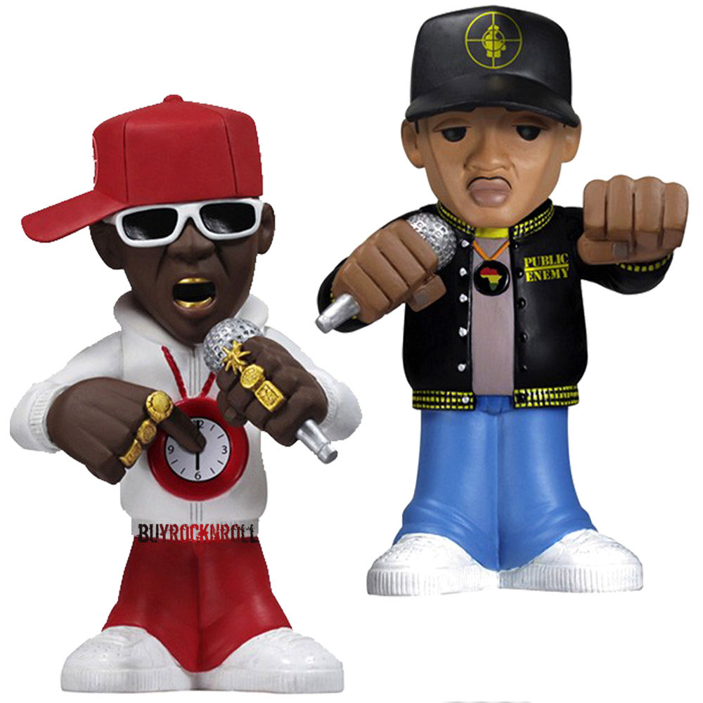 Public Enemy Collectible 2011 Funko Flavor Flav Chuck D Urban Vinyl 6" Figure Set