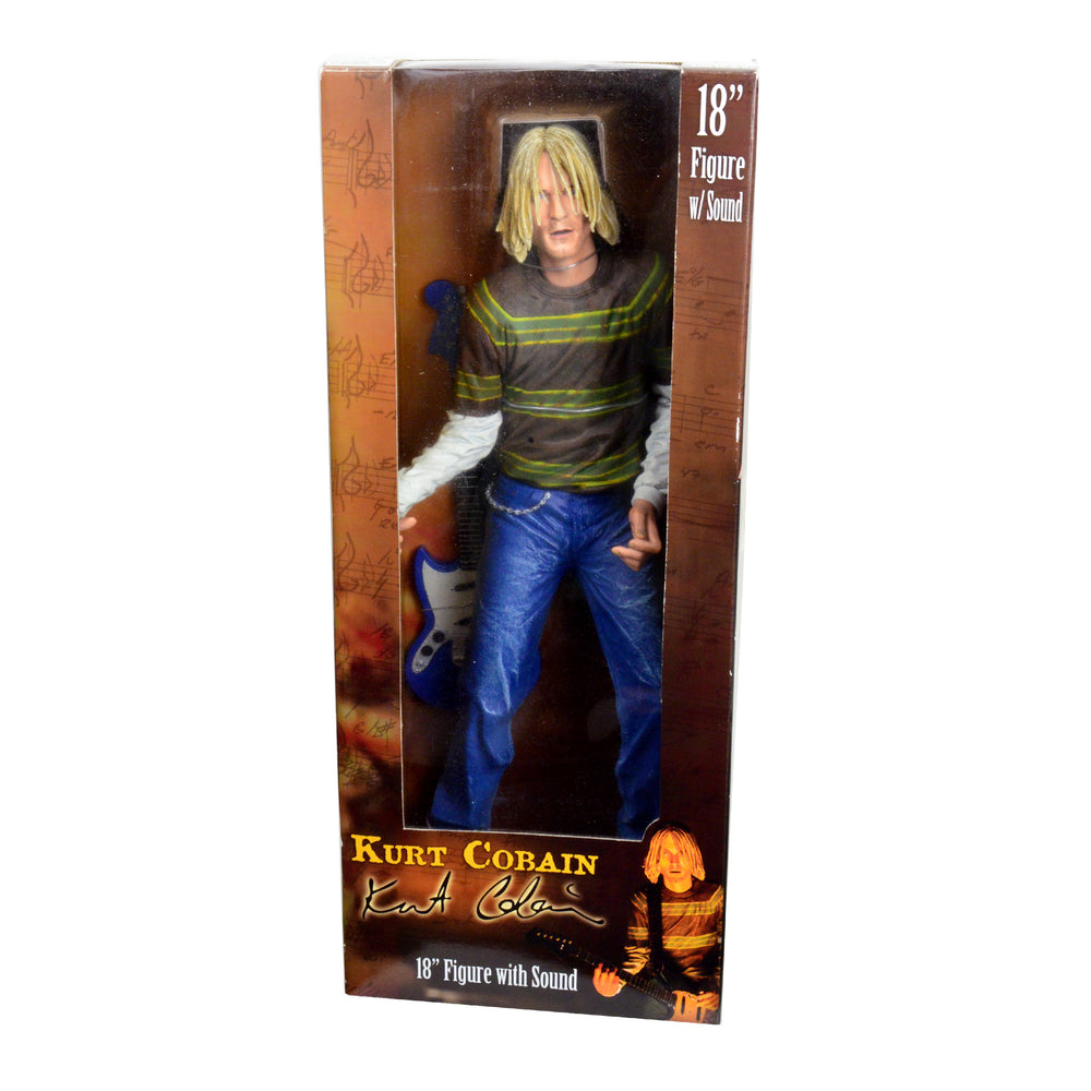 SOLD OUT!  Nirvana Collectible NECA 2006 Kurt Cobain Smells Like Teen Spirit 18 Figure