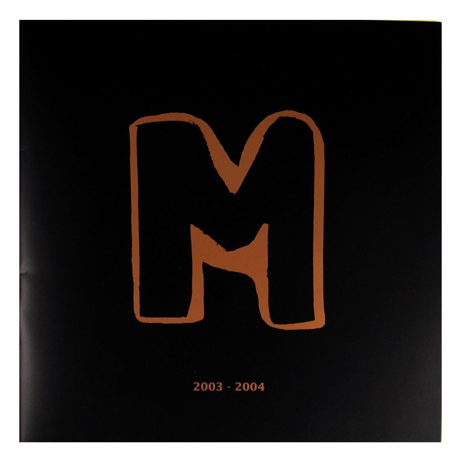 Metallica Concert Memorabilia: 2003/4 Anton Corbijn St Anger Tour Program