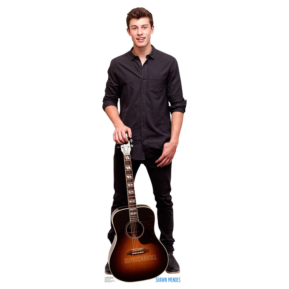 RARE Pre-owned Shawn Mendes Collectible 2015 Life Size Cardboard Standup Cut Out Figure