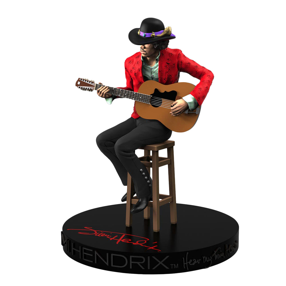 COMING SOON! Jimi Hendrix Collectible 2019 KnuckleBonz Rock Iconz Jimi Hendrix II Statue