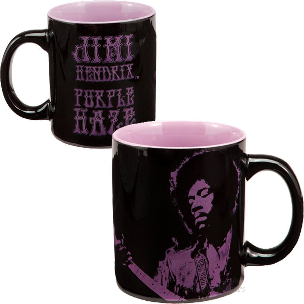 Jimi Hendrix Collectible 2011 Vandor Authentic Jimi Hendrix Purple Haze 12 oz Mug