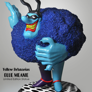 Beatles Collectible 2010 KnuckleBonz Yellow Submarine Blue Meanie Rock Iconz Statue Figure