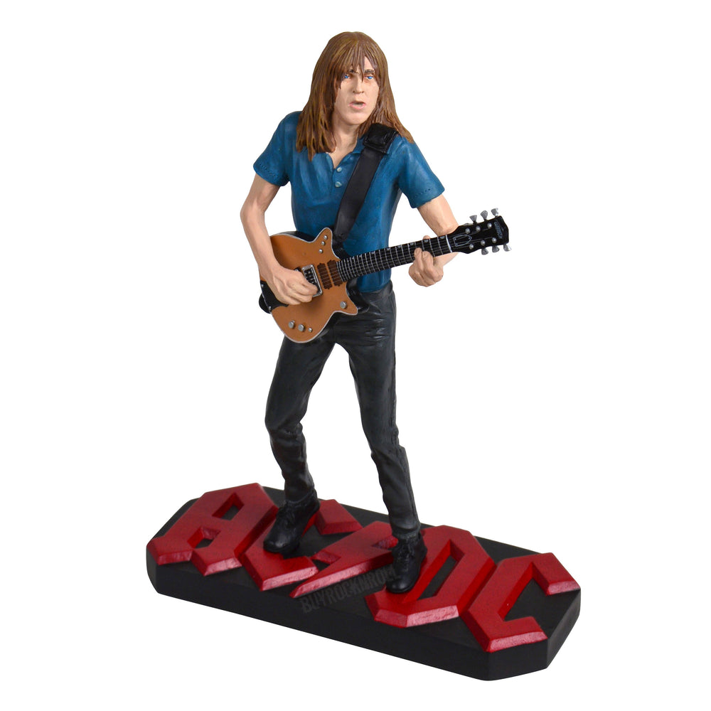 AC/DC 2006 Knucklebonz Rock Iconz Guitar Hero Malcolm Young Statue #836