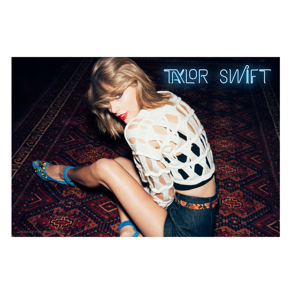 Taylor Swift 2014 Store Merchandise:1989 T.S. Sitting Poster 17x26