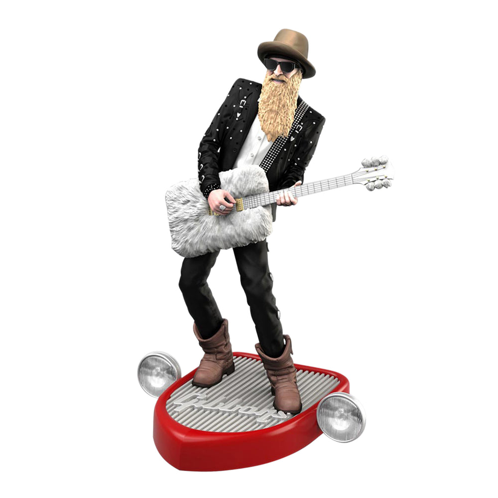 SOLD OUT! ZZ Top Collectible 2018 KnuckleBonz Rock Iconz Billy Gibbons Statue Figure
