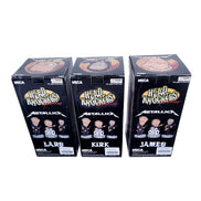 SOLD OUT! Metallica Collectible Rare 2003 NECA Head Knocker Set of 3 (Bobble Figure)