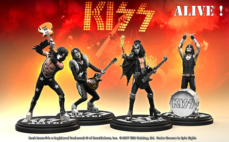 KISS Collectible: 2017 KnuckleBonz Rock Iconz Alive Statue Set