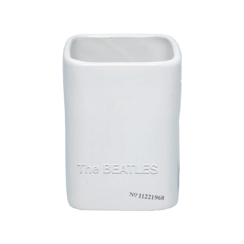 The Beatles Collectibles: 2019 White Album Square Ceramic 12 oz Mug Set of 4