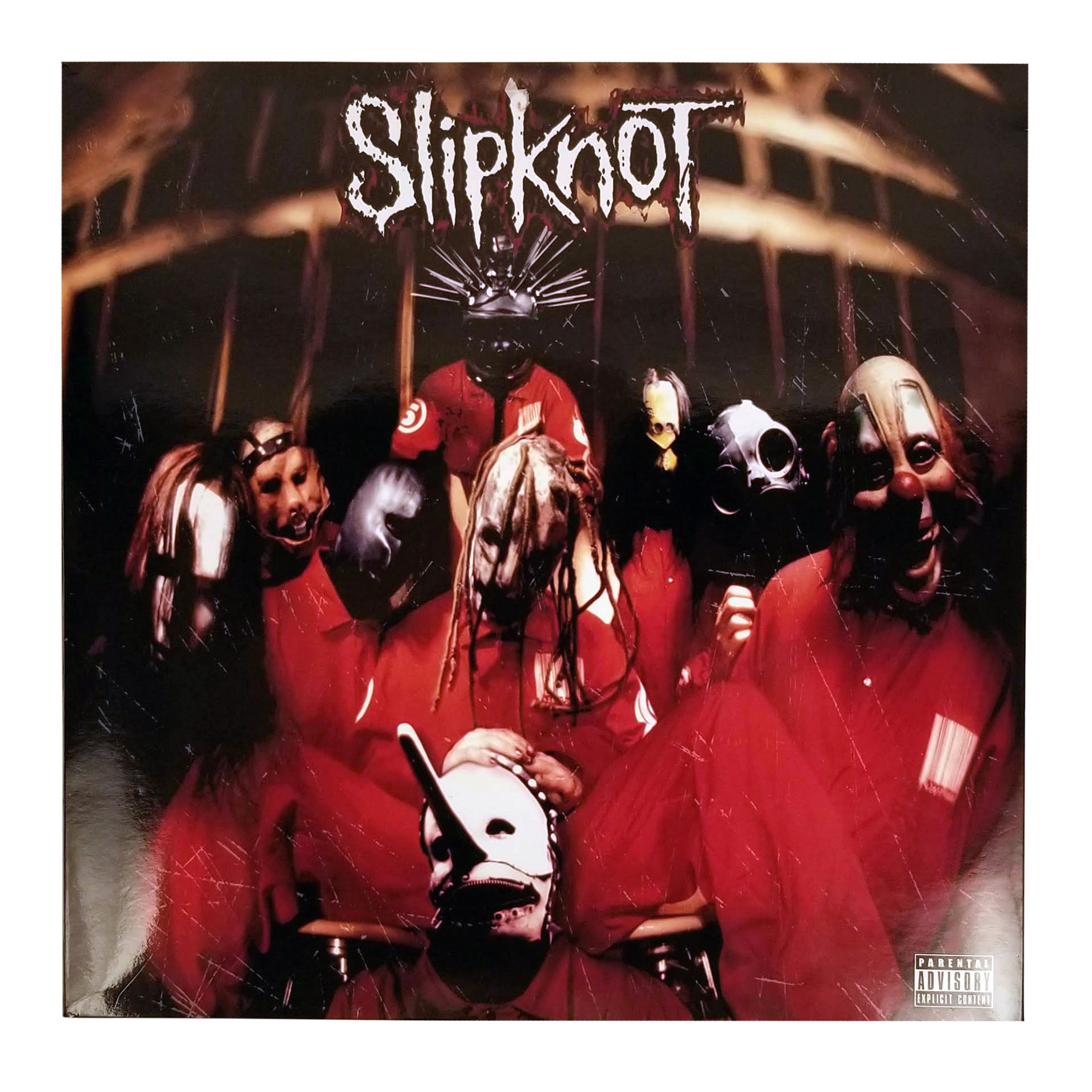 Rare Slipknot Collectible 2009 Road Runner Records Green Vinyl LP Debut Album T-Shirt Box Set - LG