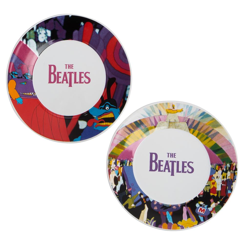 Beatles Collectibles 2016 Vandor Yellow Submarine Teacups & Saucers Set of 2 (PP)