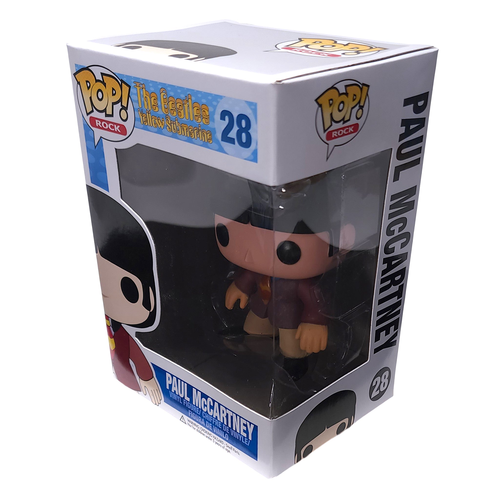 Rare Beatles Collectible 2012 Funko Pop! Rocks Yellow Submarine 5 Figure Set