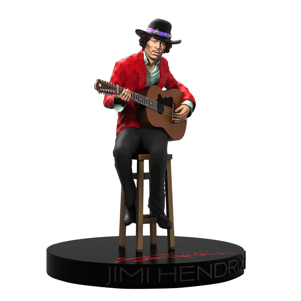 COMING SOON! Jimi Hendrix Collectible 2019 KnuckleBonz Rock Iconz Jimi Hendrix II Statue