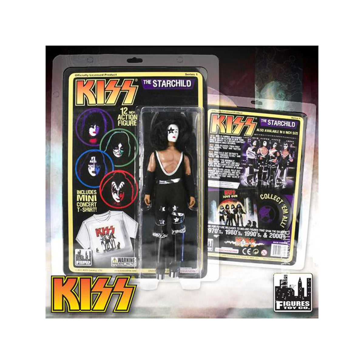 KISS 2011 Figures Toy Company Paul Stanley Starchild 12