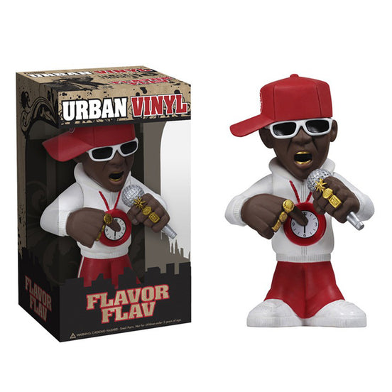 Public Enemy Collectible 2011 Funko Flavor Flav Chuck D Urban Vinyl 6" Figure Set