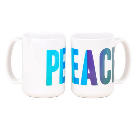 Summer of Love/Monterey Pop - Peace, Love & Happiness Mug Set of 3 (not 6)