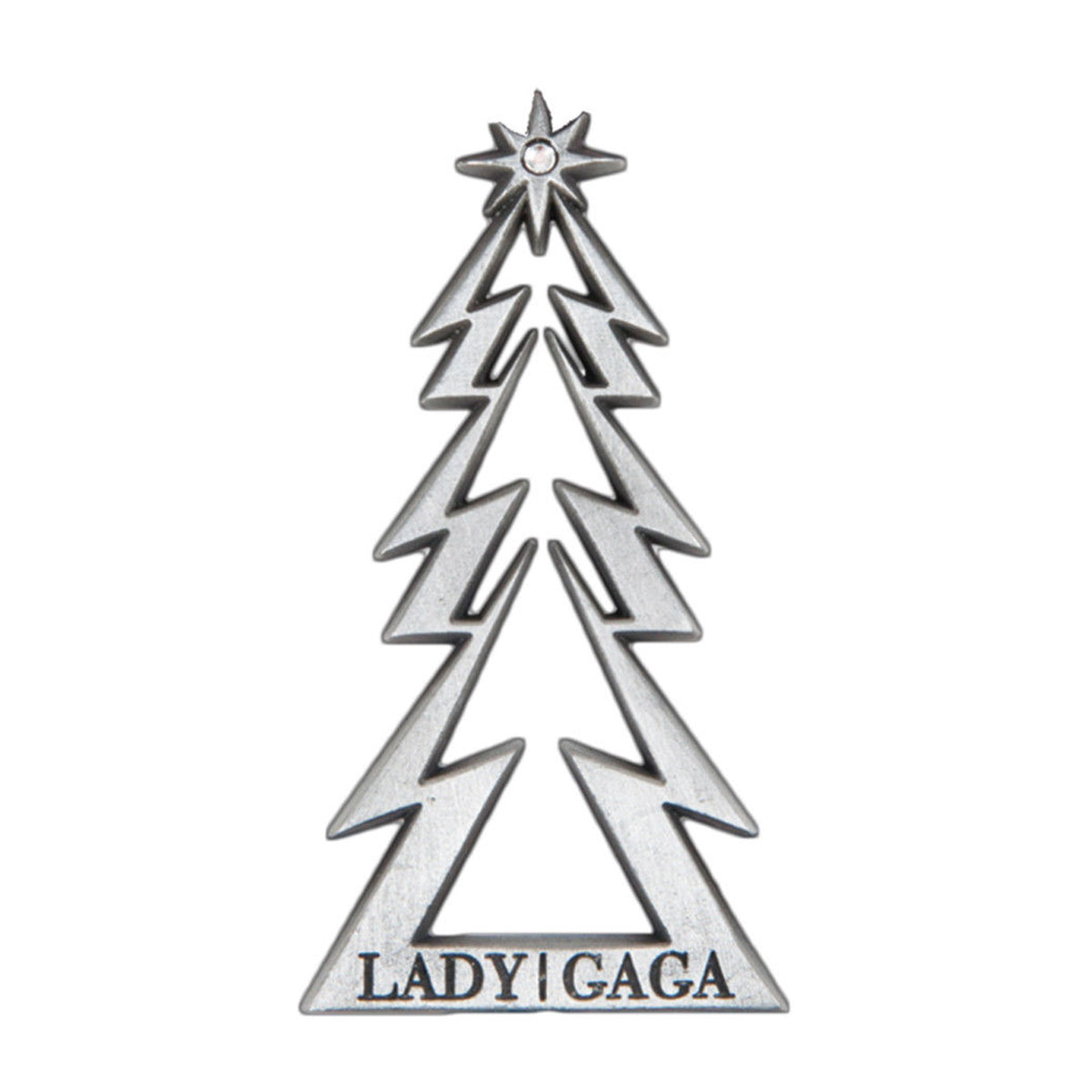 SOLD OUT! Lady Gaga Collectible 2010 Metal Christmas Tree 3