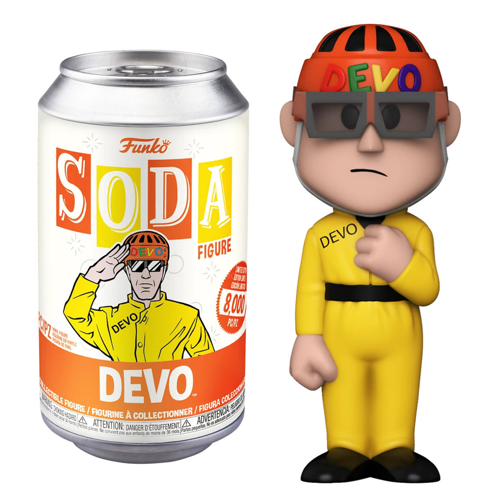 NOT SURE WHEN OR IF.... - 2021 Handpicked Funko Vinyl SODA- Devo-Satisfaction w (GW) Chase