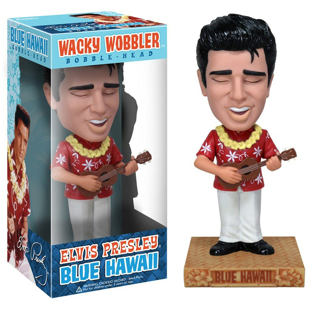 Elvis Presley Collectible 2012 Funko Blue Hawaii Wacky Wobbler