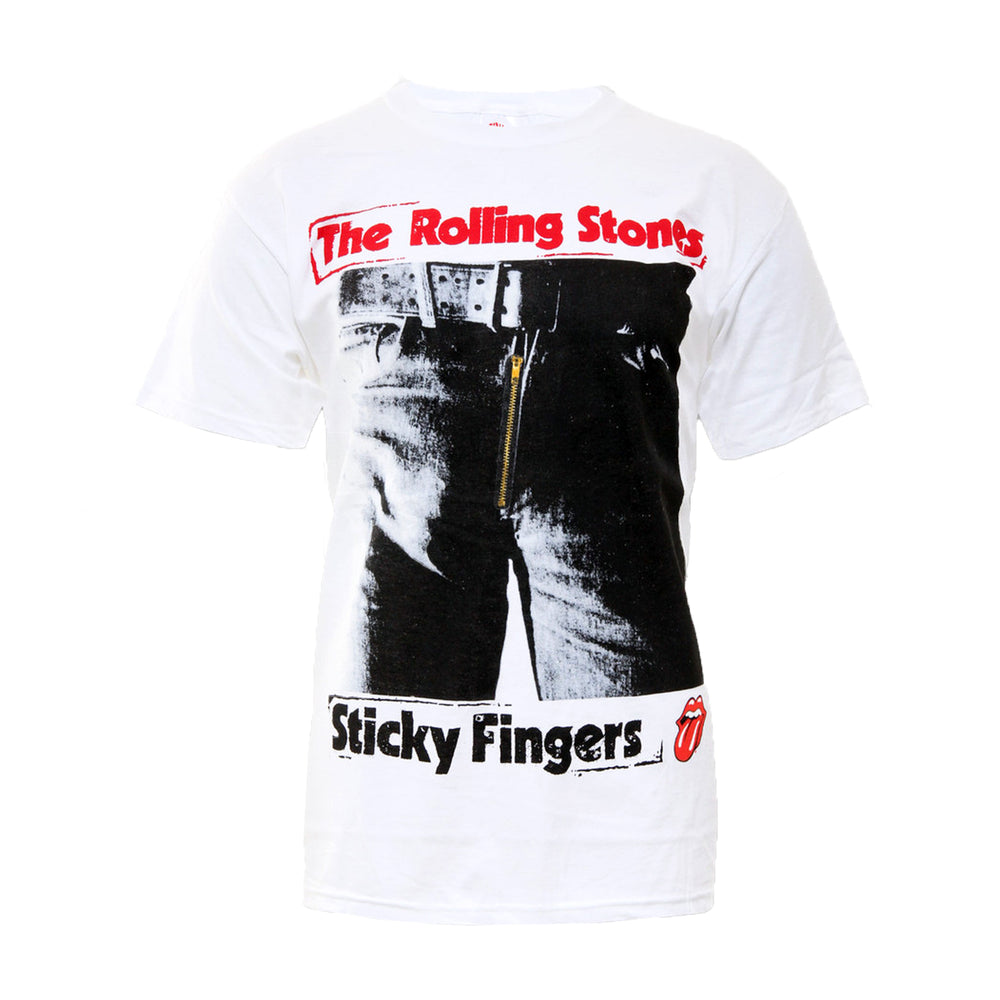 Rolling Stones Collectible 2009 Sticky Fingers Red Vinyl LP Album T-Shirt Box Set - M
