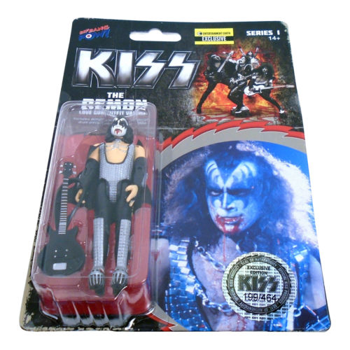 KISS 2015 Bif Bang Pow! Love G-- Variant Bloody Demon Gene Simmons 3 3/4" Figure
