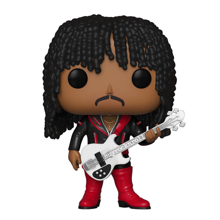 Rick James Handpicked Funko Pop! Rocks Super Freak Figure #100 in Display Case