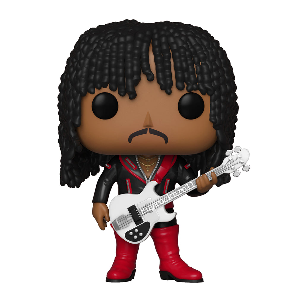 Rick James Handpicked Funko Pop! Rocks Super Freak Figure #100 in Display Case