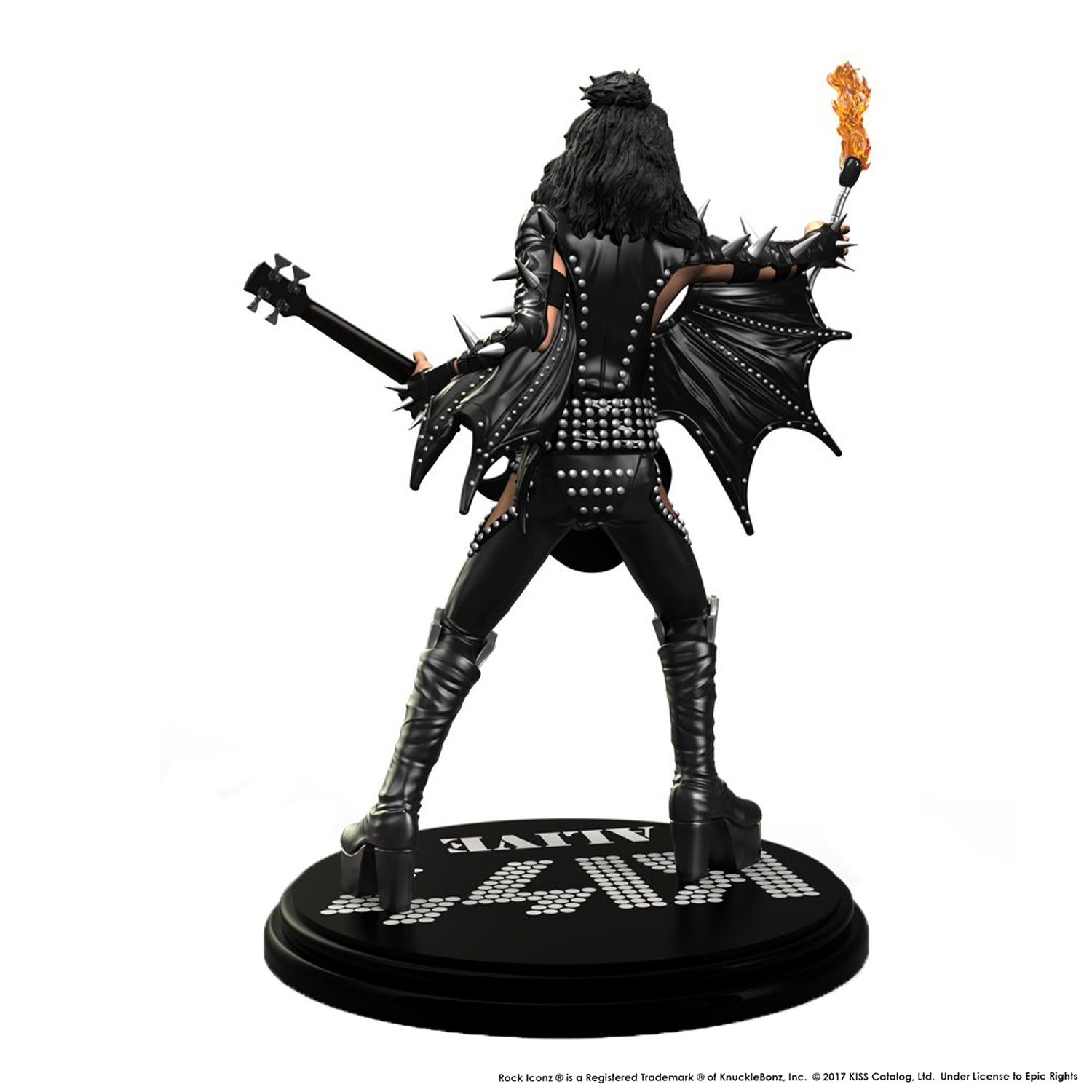 KISS Collectible 2017 KnuckleBonz Rock Iconz Alive Gene Simmons Demon Statue Low Number #37