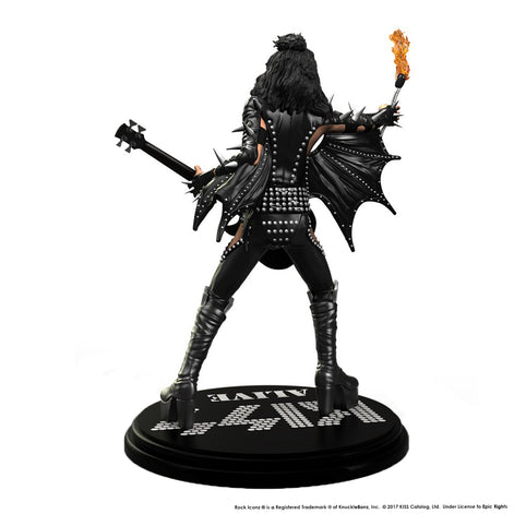 KISS Collectible 2017 KnuckleBonz Rock Iconz Alive Gene Simmons Demon Statue Low Number #37