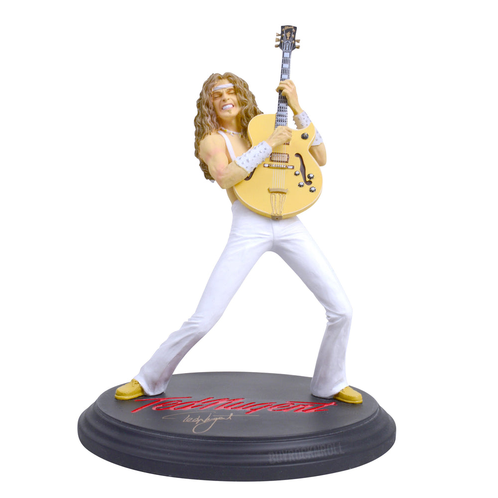 Ted Nugent Collectible 2008 KnuckleBonz Rock Iconz Ted  Byrdland Gibson Guitar Statue