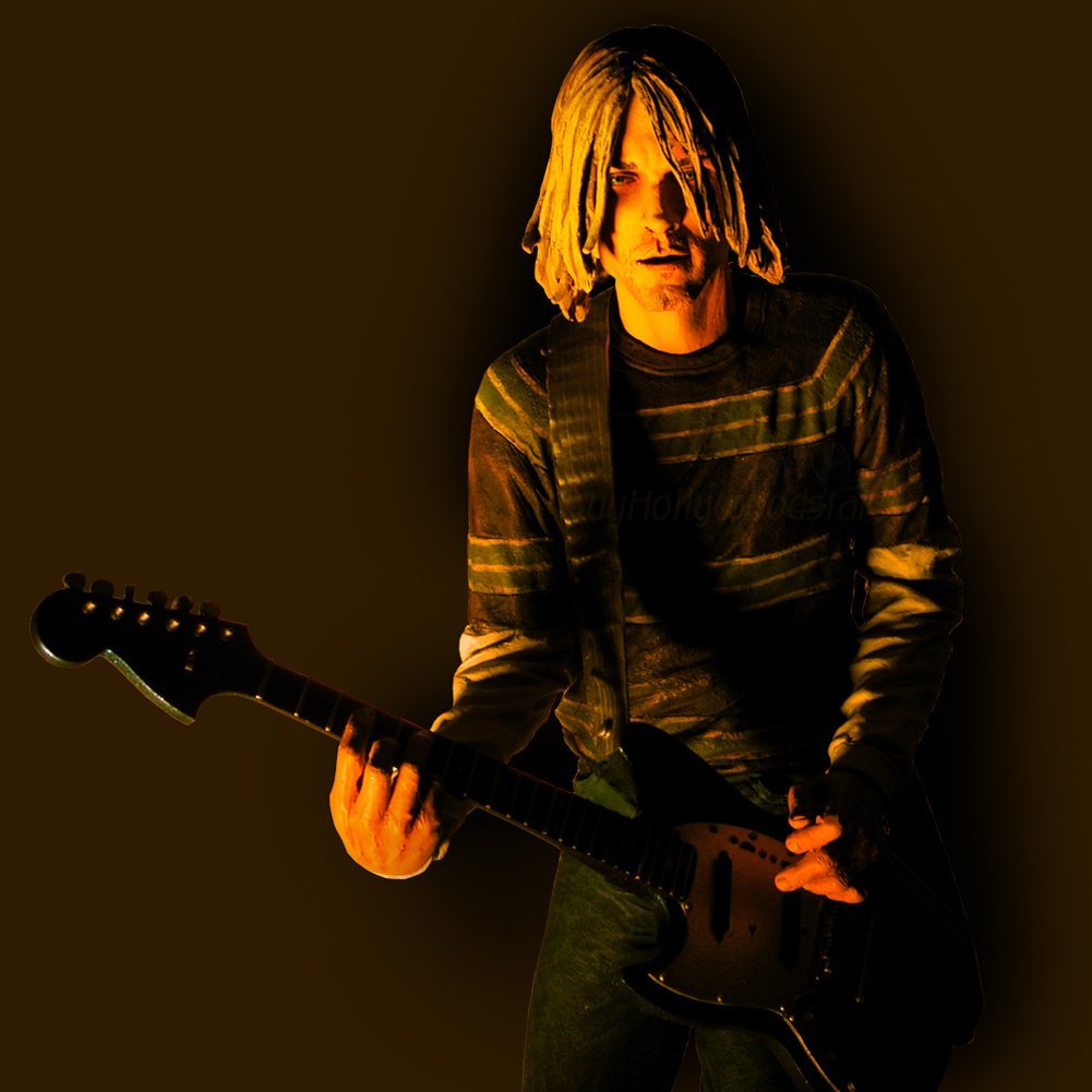 SOLD OUT! Nirvana Collectible NECA 2006 Kurt Cobain Smells Like Teen Spirit 18