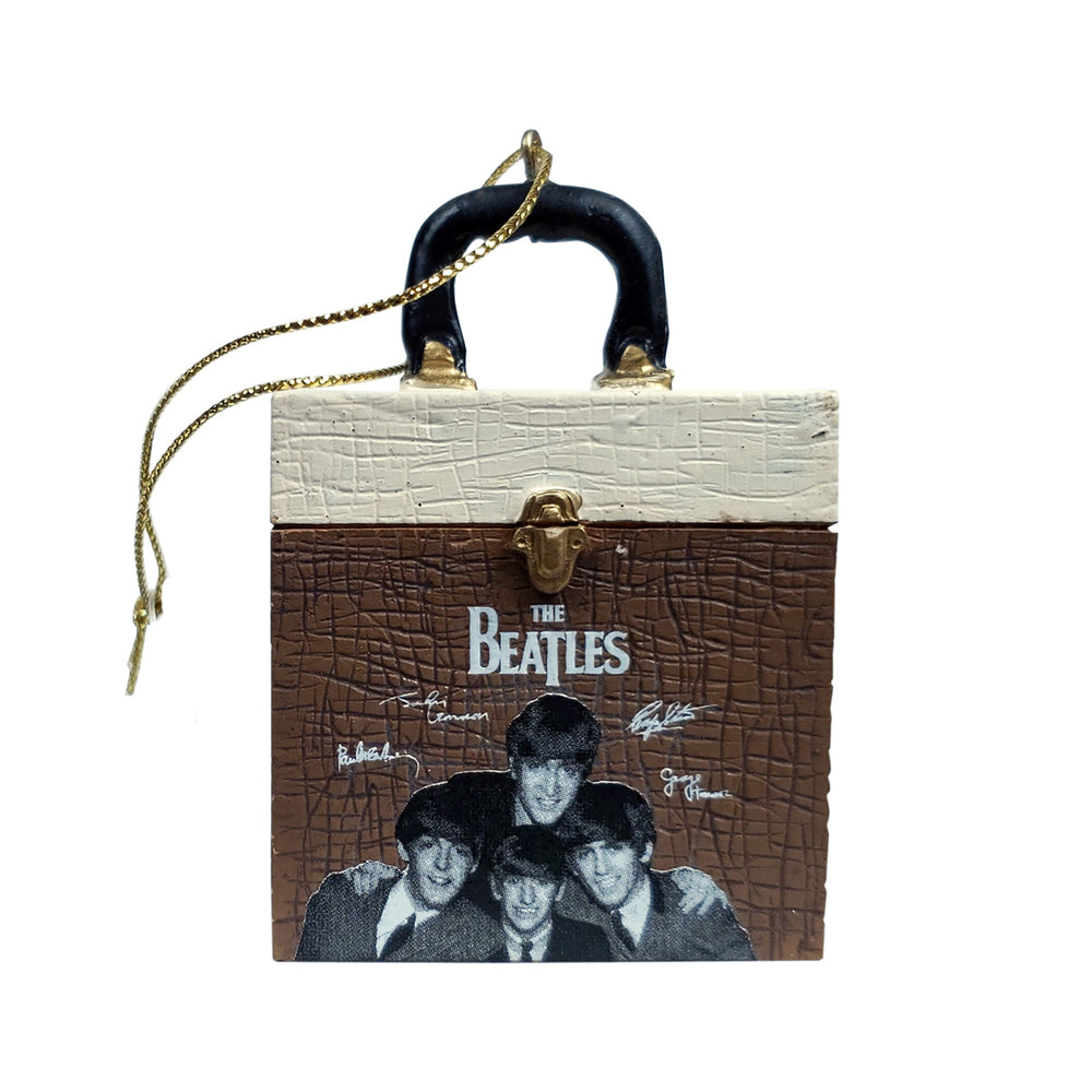 Beatles Memorabilia: 2012 Kurt Adler Retro Record Case Christmas Tree Ornament