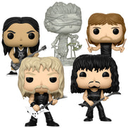 Metallica Collectible 2017 Funko POP! Rocks Band Members & Lady Justice Set