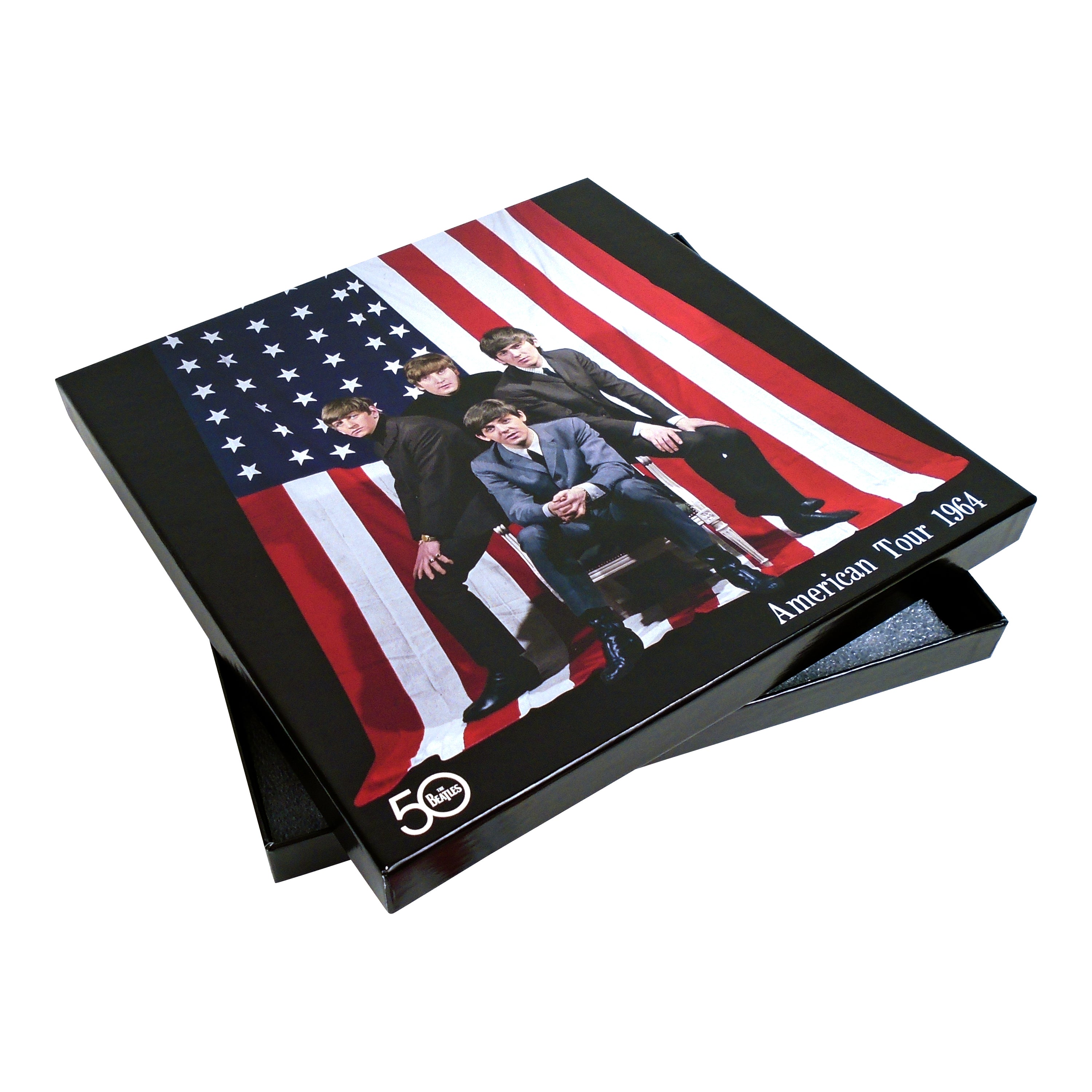 Beatles Collectible: 2014 50th Anniversary 1964 American Tour Memorabilia Box - No Contents.