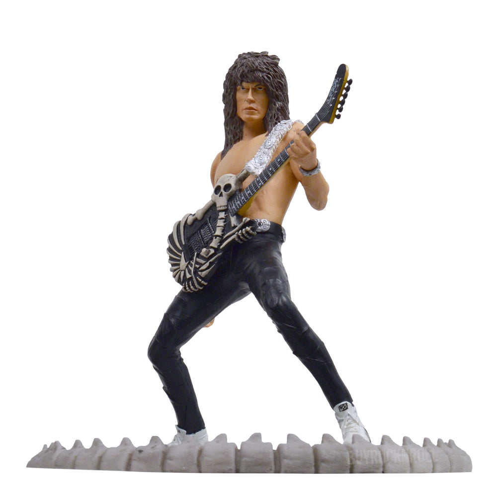 Dokken 2006 Knucklebonz Rock Iconz George Lynch Statue Skull & Bones Guitar #40 / 3000