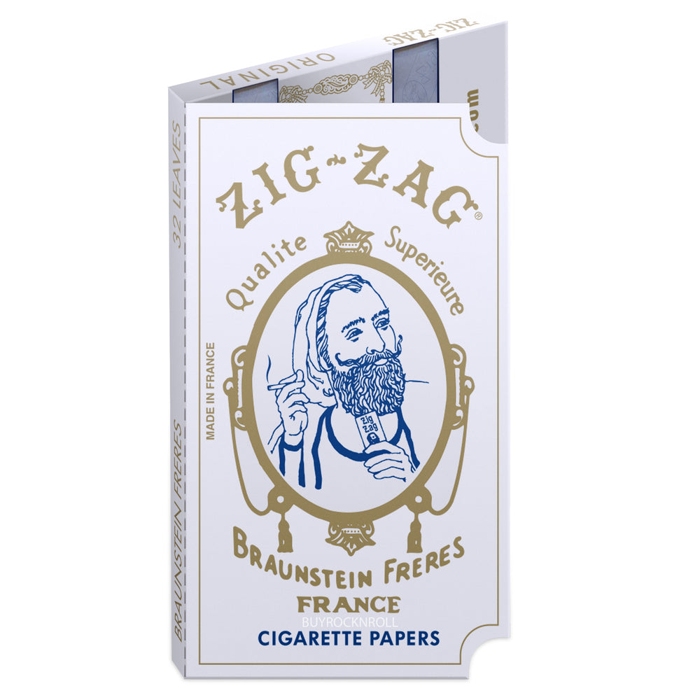 Zig-Zag Original White Papers Pack - Six Booklets =192 Rolling Papers