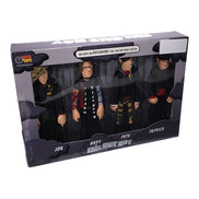 SOLD OUT! Fall Out Boy Collectible 2006 Sota Toys FOB Band Figures Boxed Set & Mini Poster
