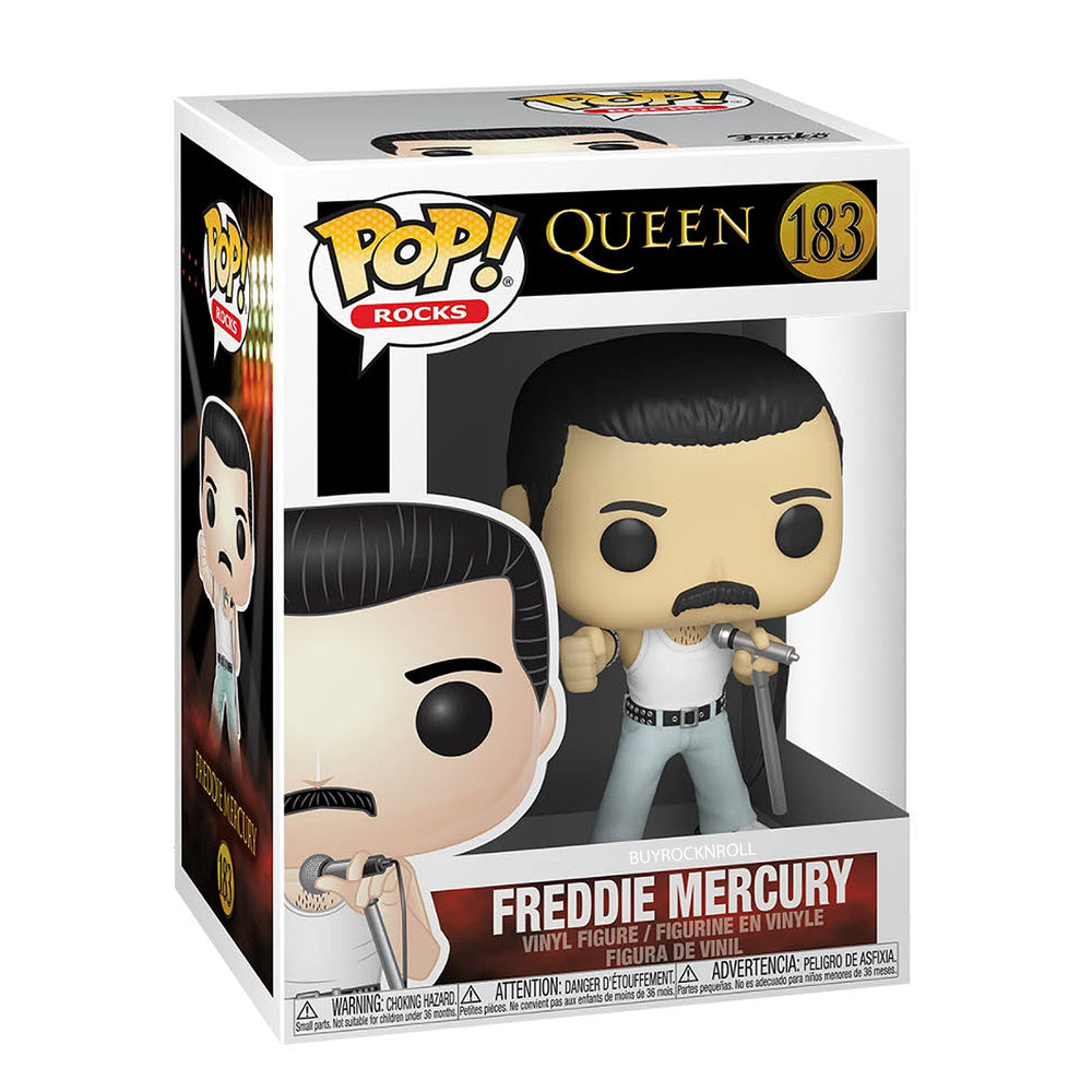 Queen 2020 Funko Pop! Rocks Freddie Mercury King & Gaga Figure Set