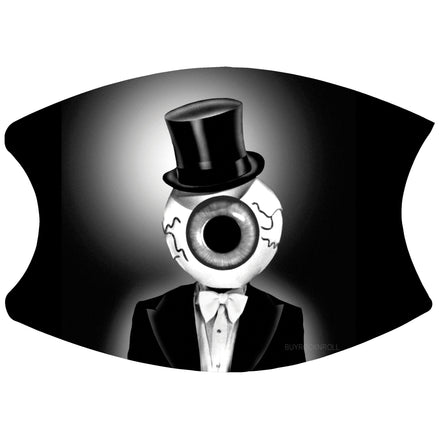 The Residents 2021 Collectible 1980s Classic Eyeball PPE Face Mask