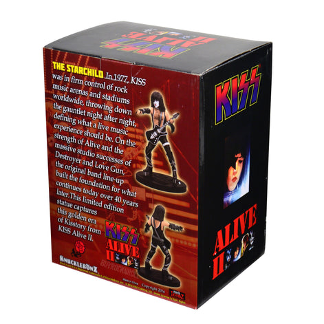 Very Rare KISS Collectible 2016 KnuckleBonz Rock Iconz Alive II Paul Stanley Statue #24/1000