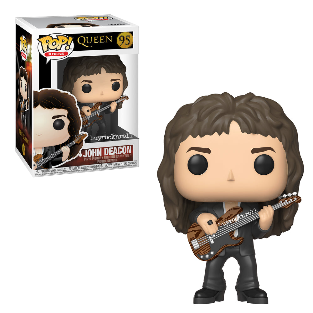 Queen Collectible: Handpicked 2018 Funko Pop! Rocks John Deacon Figure #95