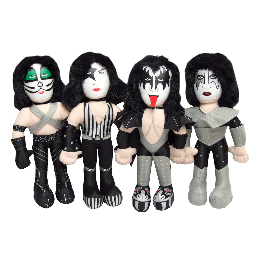 SOLD OUT! KISS 2013 Factory Entertainment Love Gun Band Members Plush 12" Dolls