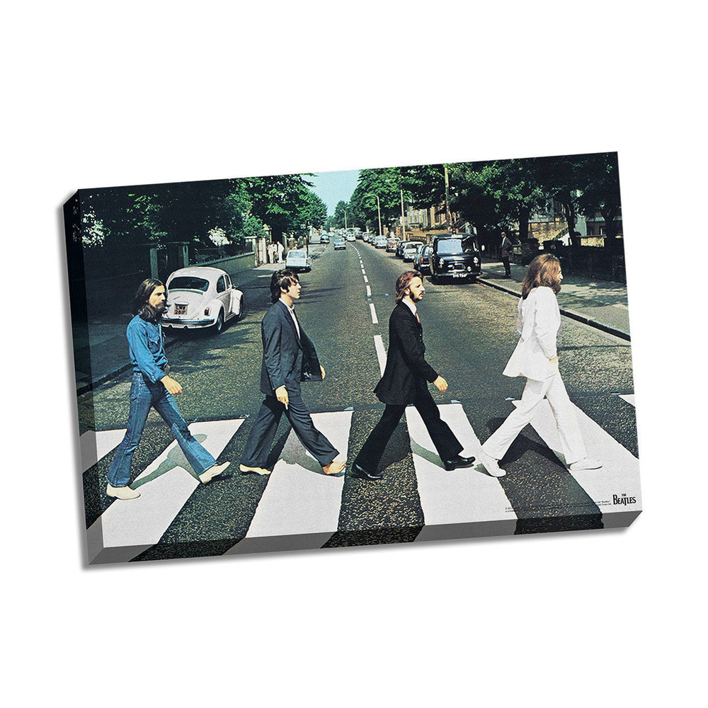 The Beatles Collectors Abbey Road Wall Art Stretched Canvas 24x36