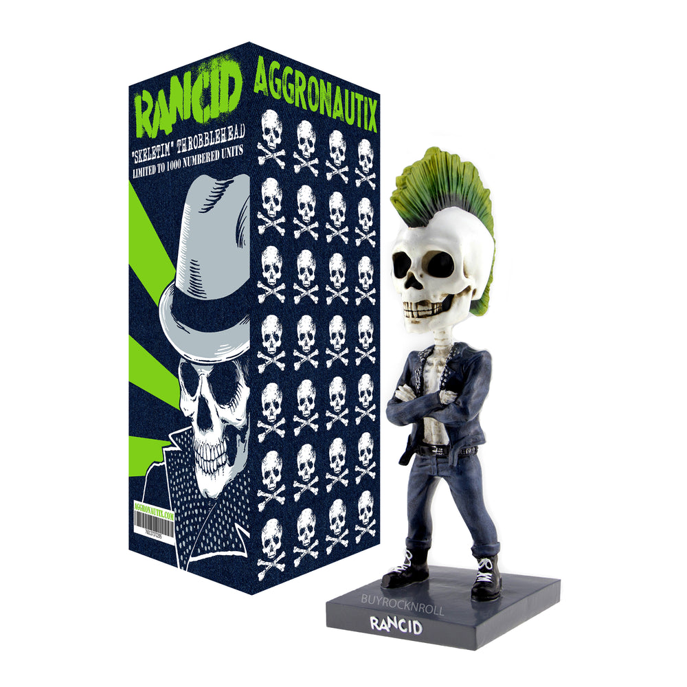 Rancid 2020 Aggronautix Skeletim Throbblehead V2 Limited Edition of 1000